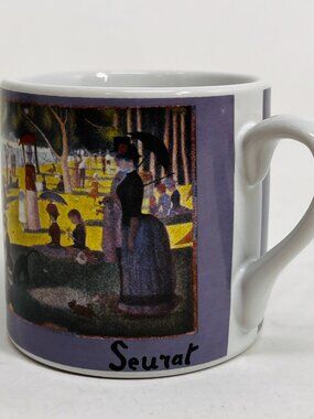 VTG 1993 Copco Masterpiece Collection Art Institute Chicago 4oz Espresso Mug